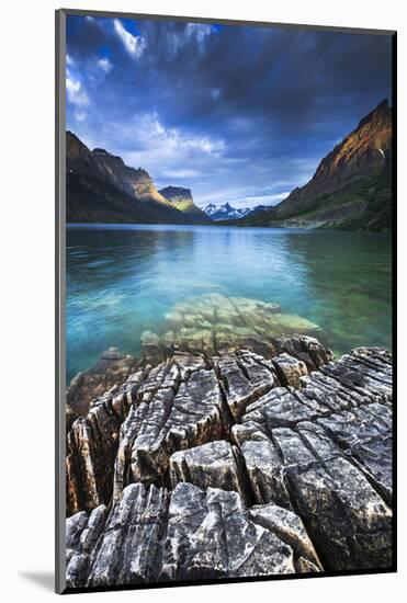 St. Mary Lake Glacier National Park-Jason Savage-Mounted Art Print