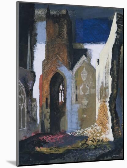 St Mary Le Port, Bristol-John Piper-Mounted Giclee Print