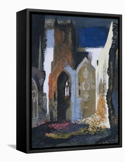 St Mary Le Port, Bristol-John Piper-Framed Premier Image Canvas