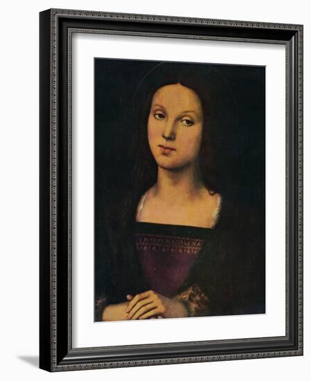 'St. Mary Magdalene', 1500, (1912)-Perugino-Framed Giclee Print