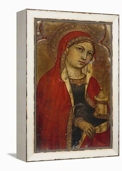 St Mary Magdalene - a Fragment from an Altarpiece-Taddeo di Bartolo-Framed Premier Image Canvas