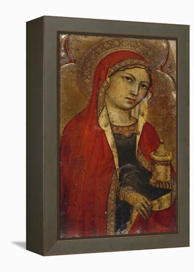 St Mary Magdalene - a Fragment from an Altarpiece-Taddeo di Bartolo-Framed Premier Image Canvas