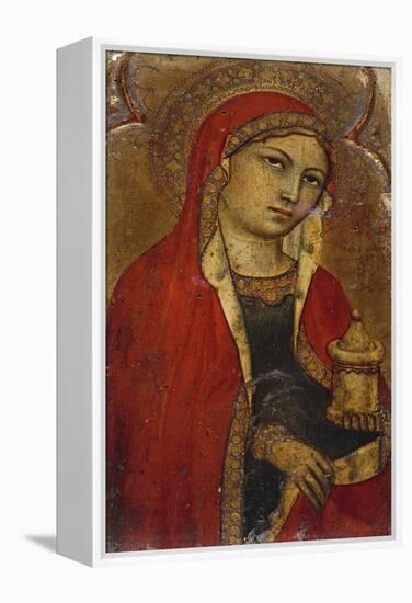 St Mary Magdalene - a Fragment from an Altarpiece-Taddeo di Bartolo-Framed Premier Image Canvas