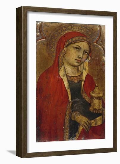 St Mary Magdalene - a Fragment from an Altarpiece-Taddeo di Bartolo-Framed Giclee Print