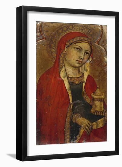 St Mary Magdalene - a Fragment from an Altarpiece-Taddeo di Bartolo-Framed Giclee Print