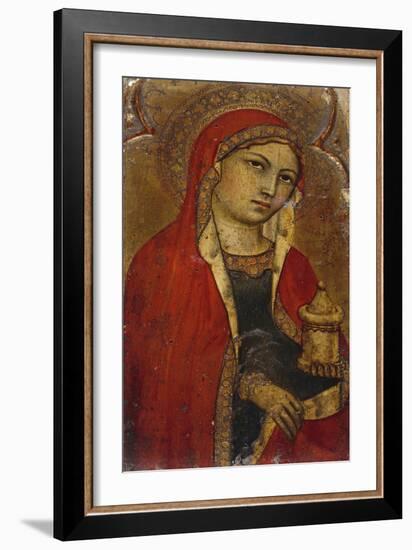 St Mary Magdalene - a Fragment from an Altarpiece-Taddeo di Bartolo-Framed Giclee Print