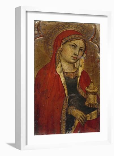 St Mary Magdalene - a Fragment from an Altarpiece-Taddeo di Bartolo-Framed Giclee Print