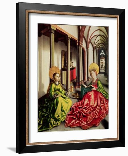 St. Mary Magdalene and St. Catherine of Alexandria-Konrad Witz-Framed Giclee Print