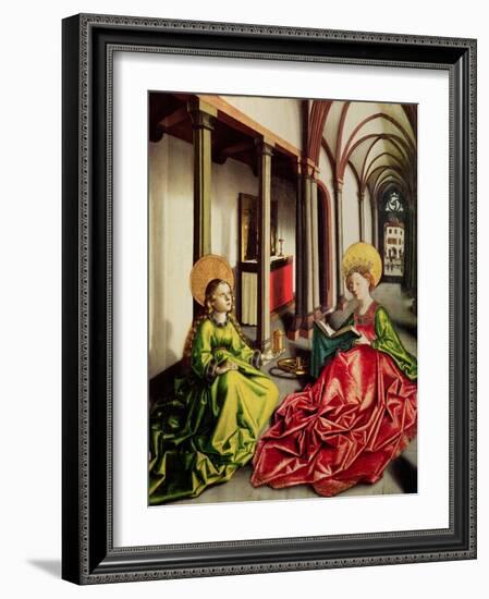 St. Mary Magdalene and St. Catherine of Alexandria-Konrad Witz-Framed Giclee Print