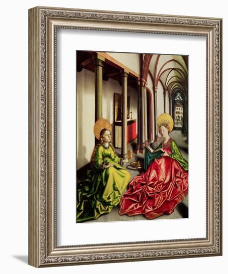 St. Mary Magdalene and St. Catherine of Alexandria-Konrad Witz-Framed Giclee Print