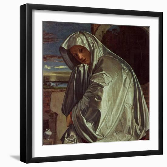 St. Mary Magdalene Approaching the Sepulchre-Giovanni Girolamo Savoldo-Framed Giclee Print