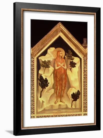 St. Mary Magdalene, from the St. Reparata Polyptych (Detail)-Giotto di Bondone-Framed Giclee Print