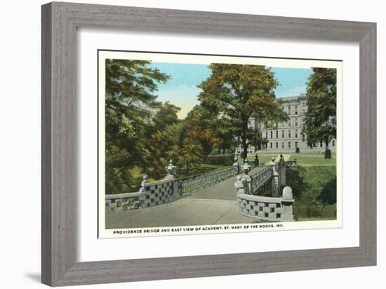 St, Mary of the Woods College, Terre Haute-null-Framed Art Print