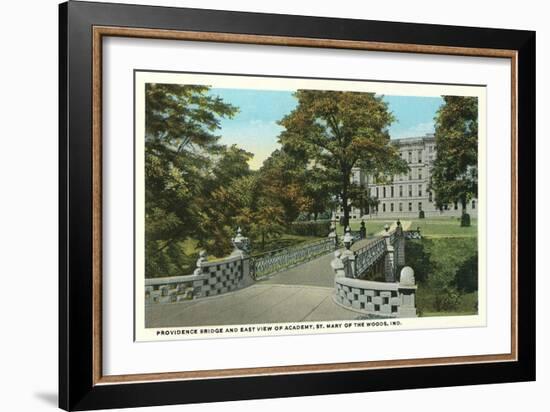 St, Mary of the Woods College, Terre Haute-null-Framed Art Print