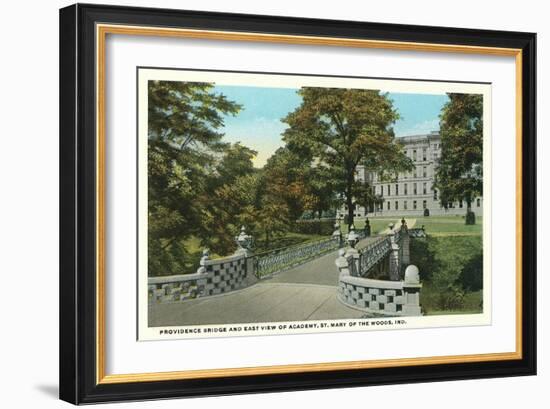 St, Mary of the Woods College, Terre Haute-null-Framed Art Print