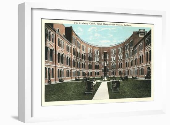 St, Mary of the Woods College, Terre Haute-null-Framed Premium Giclee Print