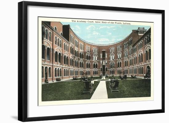 St, Mary of the Woods College, Terre Haute-null-Framed Art Print