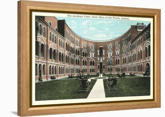 St, Mary of the Woods College, Terre Haute-null-Framed Stretched Canvas