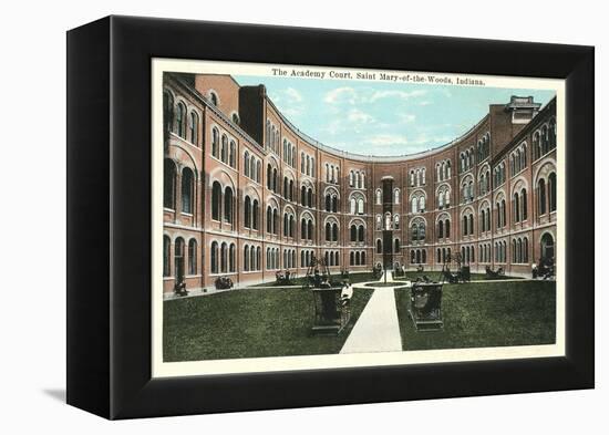 St, Mary of the Woods College, Terre Haute-null-Framed Stretched Canvas