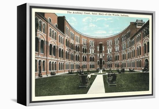 St, Mary of the Woods College, Terre Haute-null-Framed Stretched Canvas