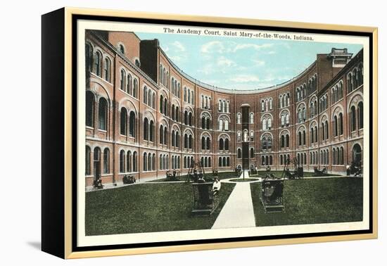 St, Mary of the Woods College, Terre Haute-null-Framed Stretched Canvas