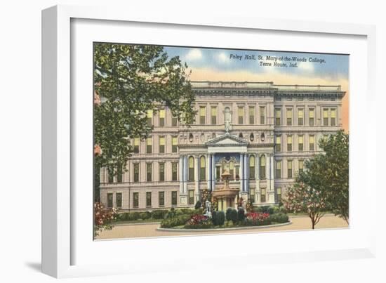 St, Mary of the Woods College, Terre Haute-null-Framed Premium Giclee Print