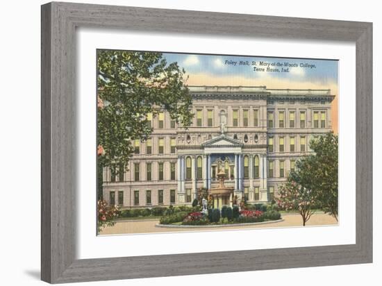 St, Mary of the Woods College, Terre Haute-null-Framed Art Print