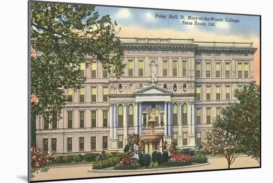 St, Mary of the Woods College, Terre Haute-null-Mounted Art Print