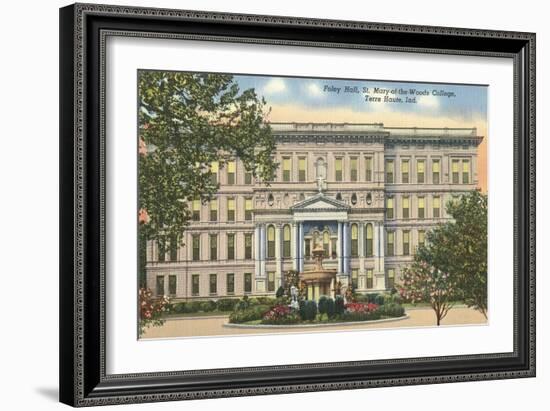 St, Mary of the Woods College, Terre Haute-null-Framed Art Print