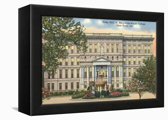 St, Mary of the Woods College, Terre Haute-null-Framed Stretched Canvas