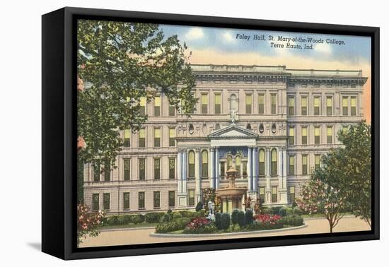 St, Mary of the Woods College, Terre Haute-null-Framed Stretched Canvas