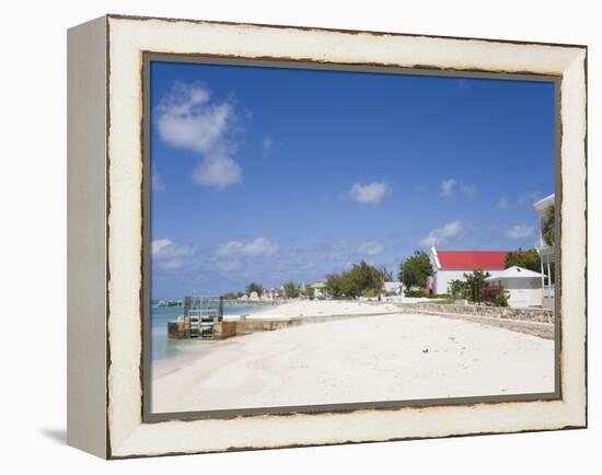 St. Mary's Anglican Church, Cockburn Town, Grand Turk Island, Turks and Caicos Islands, West Indies-Richard Cummins-Framed Premier Image Canvas