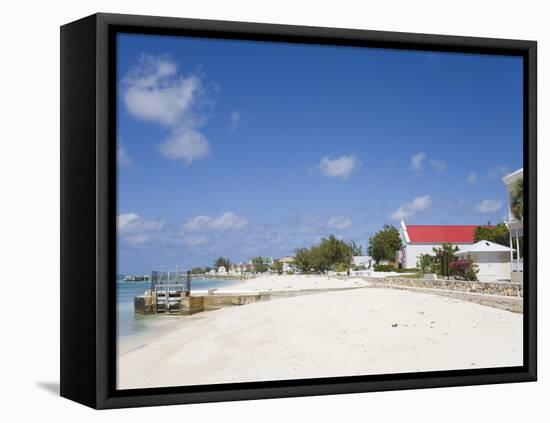 St. Mary's Anglican Church, Cockburn Town, Grand Turk Island, Turks and Caicos Islands, West Indies-Richard Cummins-Framed Premier Image Canvas