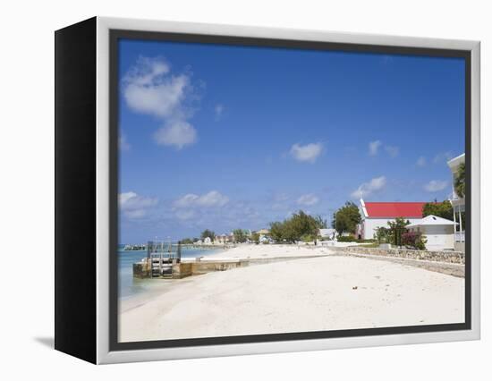 St. Mary's Anglican Church, Cockburn Town, Grand Turk Island, Turks and Caicos Islands, West Indies-Richard Cummins-Framed Premier Image Canvas