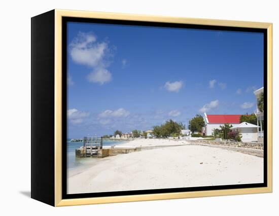 St. Mary's Anglican Church, Cockburn Town, Grand Turk Island, Turks and Caicos Islands, West Indies-Richard Cummins-Framed Premier Image Canvas