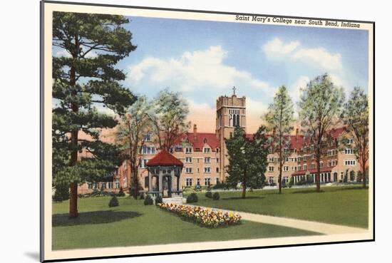 St. Mary's College, South Bend, Indiana-null-Mounted Art Print