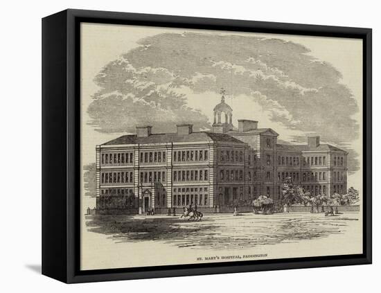 St Mary's Hospital, Paddington-null-Framed Premier Image Canvas