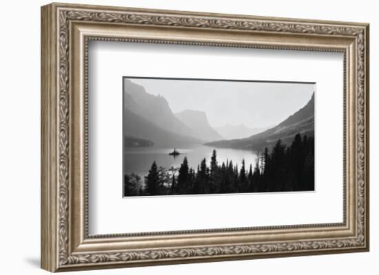 St. Mary’s Lake-Stephen Gassman-Framed Art Print