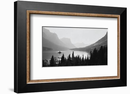 St. Mary’s Lake-Stephen Gassman-Framed Art Print