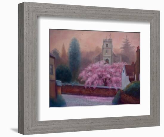 St Mary's Spring, 2019 (Oil on Linen)-Lee Campbell-Framed Giclee Print