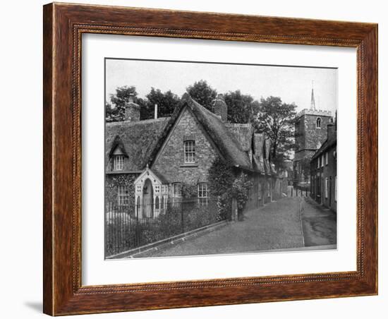 St Mary's Square, Horncastle, Lincolnshire, 1924-1926-Valentine & Sons-Framed Giclee Print