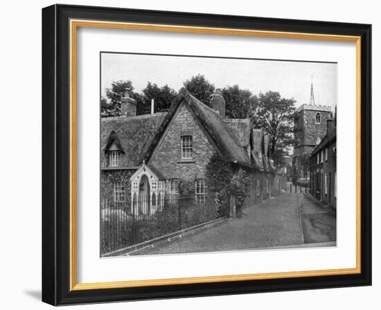 St Mary's Square, Horncastle, Lincolnshire, 1924-1926-Valentine & Sons-Framed Giclee Print