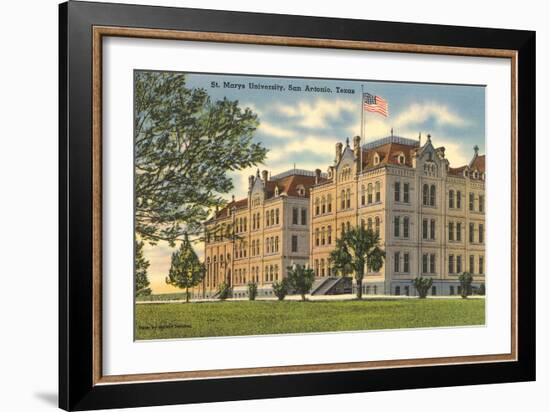 St. Marys University, San Antonio-null-Framed Premium Giclee Print