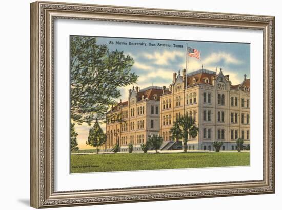 St. Marys University, San Antonio-null-Framed Art Print