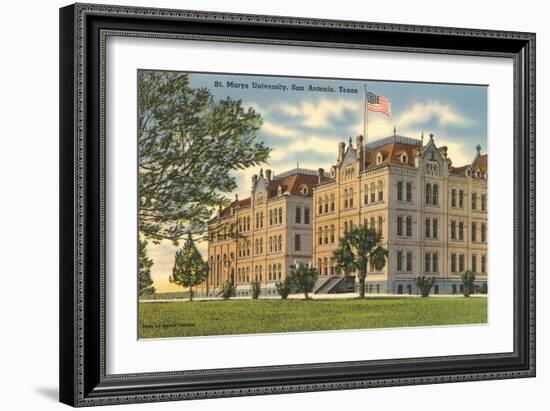 St. Marys University, San Antonio-null-Framed Art Print