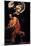 St. Matthew and the Angel-Caravaggio-Mounted Art Print