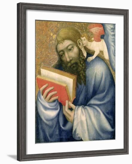 St. Matthew, from the Chapel of Karlstejn Castle, c.1365-Theodoricus of Prague-Framed Giclee Print