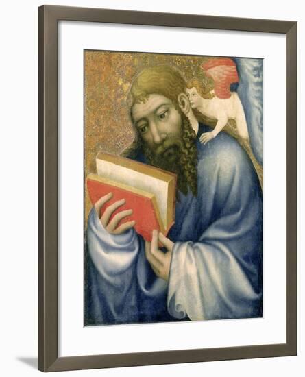 St. Matthew, from the Chapel of Karlstejn Castle, c.1365-Theodoricus of Prague-Framed Giclee Print