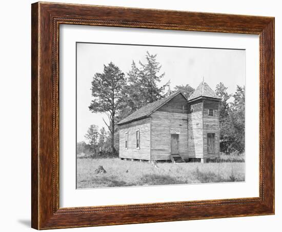 St. Matthew School in Alabama, 1936-Walker Evans-Framed Photographic Print