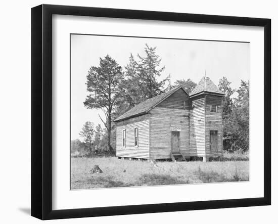 St. Matthew School in Alabama, 1936-Walker Evans-Framed Photographic Print